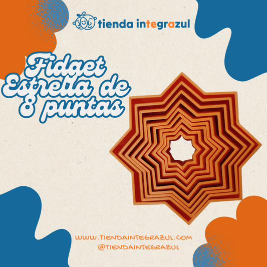 Fidget Estrella 8 puntas