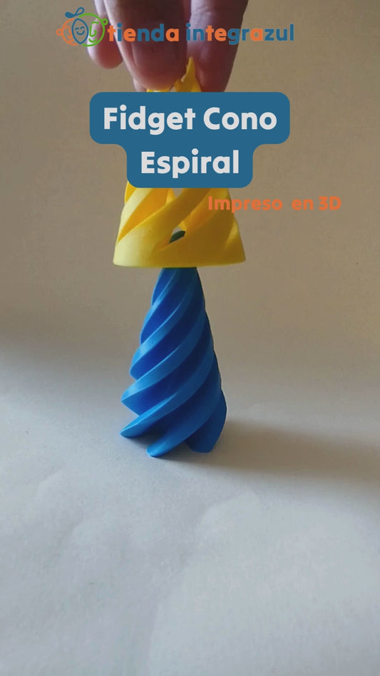 Fidget Cono Espiral